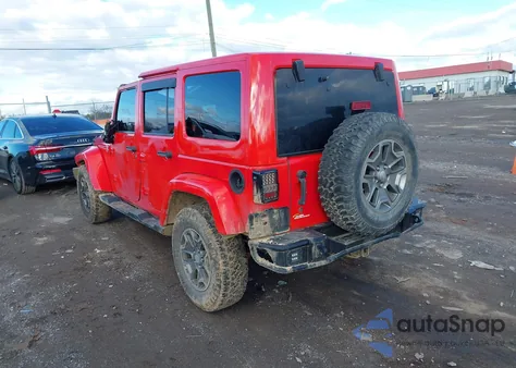 2017 Jeep Wrangler Unlimited Rubicon 4X4 из США, поврежденный, VIN 1C4BJWFG3HL709061